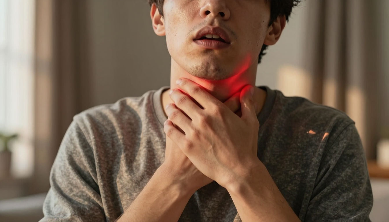 изжога у парня