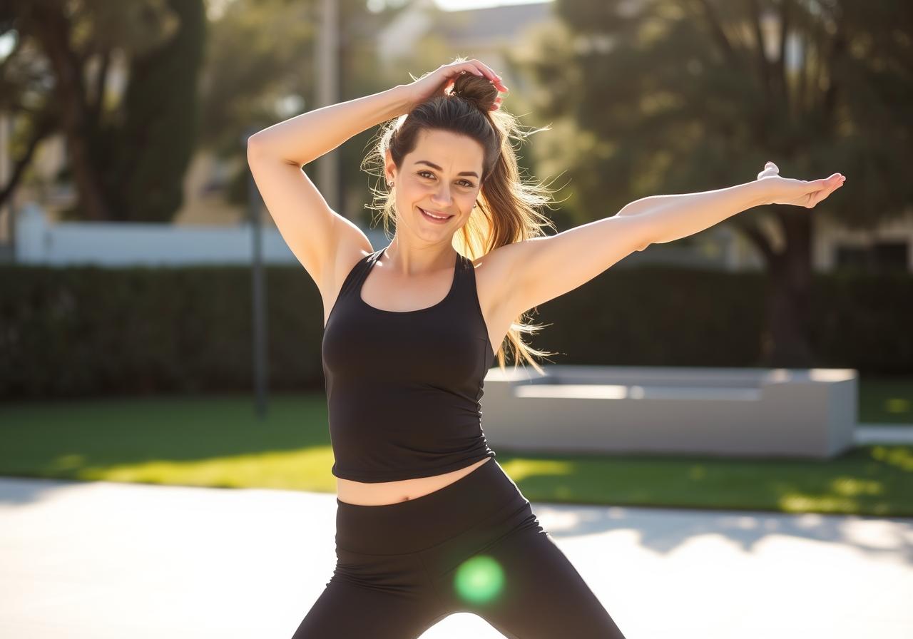 Утренняя зарядка: 10-минутный комплекс для бодрости